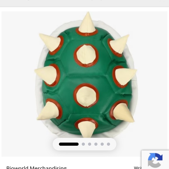 Green Spiked Shell Backpack - Picture 1 of 3